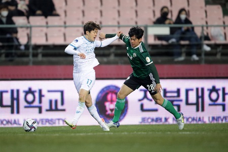 竞足周一001 韩K联 全北现代VS浦项制铁，浦项后场3主力伤缺