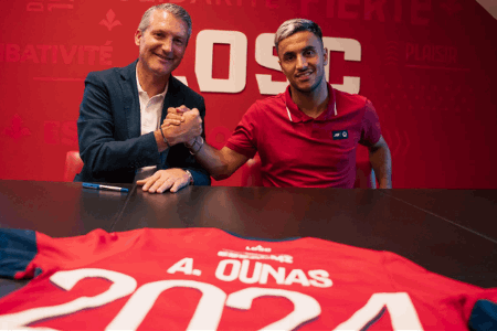 官方：那不勒斯前锋欧纳斯转会加盟里尔，签2+1合同