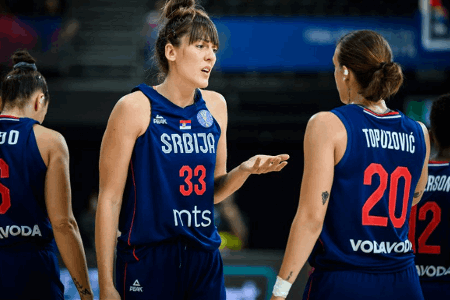 竞篮周日302 女篮世界杯 塞尔维亚女篮VS澳大利亚女篮