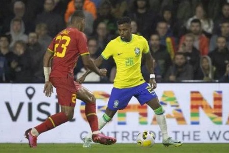 竞足周二003 国际赛 巴西 VS 突尼斯