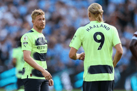 哈兰德：作为一名前锋，德布劳内的传球线路是我梦寐以求的