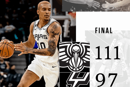 NBA季前赛-墨菲27+8 瓦兰14+5 鹈鹕轻取马刺