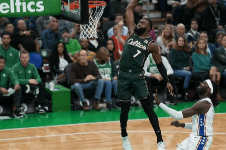 NBA揭幕战-塔图姆35+12布朗35分，哈登35+8+7费城不敌凯尔特人