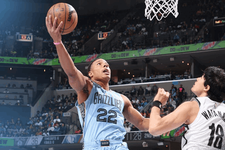 NBA-杜欧合砍74分 莫兰特38+8+7 篮网惜败灰熊