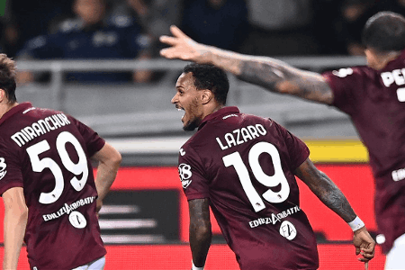 意甲-莱奥两失良机梅西亚斯破门 AC米兰客负都灵4连胜终结