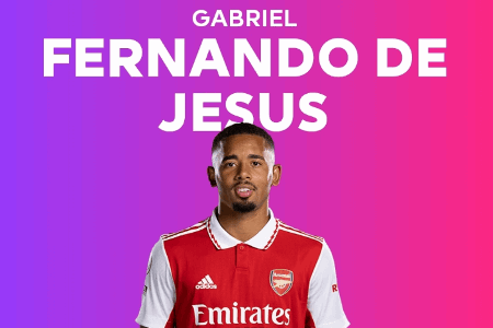 两送助攻！英超官方：热苏斯当选阿森纳vs诺丁汉森林全场最佳