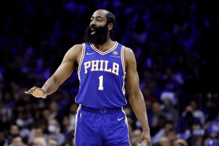 76人官方：哈登右脚肌腱拉伤 将在大约两周内重新接受评估