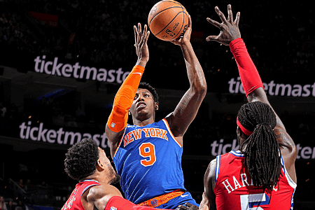 NBA-巴雷特22+9 马克西31+7 尼克斯逆转76人