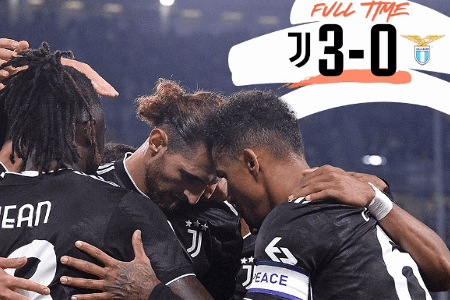 意甲-小基恩梅开二度米利克破门 尤文3-0拉齐奥力夺6连胜进前3