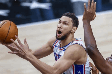 时隔519天！本西上一次得分上双还是在2021年76人vs老鹰次轮G4