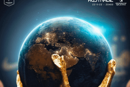 法国队晒对阵澳大利亚海报：我们的世界杯征程从今天开始