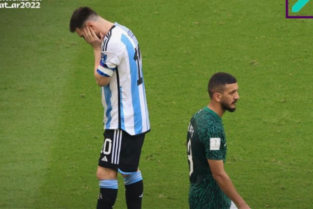 世界杯战报：大冷门！沙特2-1逆转阿根廷 梅西点射谢赫里破门
