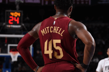 米切尔是骑士第二位赛季前17场拿500分的球员