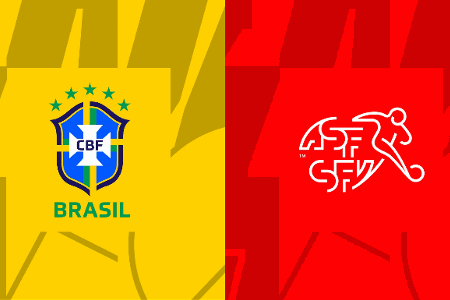 世界杯-巴西vs瑞士首发：内马尔伤缺，理查利森、帕奎塔出战