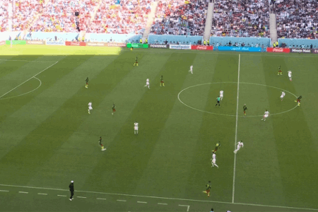 VAR确认不越位！阿布巴卡尔精彩吊射破门，喀麦隆2-3塞尔维亚！