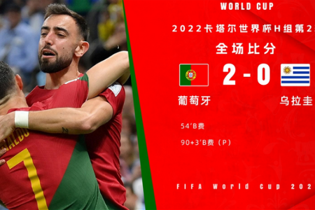 世界杯-葡萄牙2-0战胜乌拉圭，成功复仇