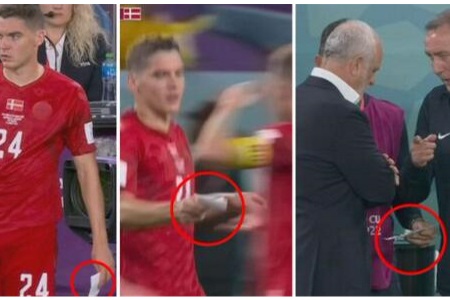 卫报：澳大利亚球员疑似捡到丹麦队纸条，交给主帅后球队立即变阵