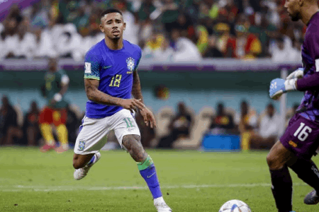 巴西官方：热苏斯、特莱斯因伤无缘世界杯剩余比赛