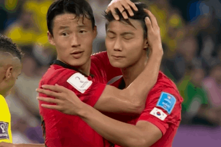 白昇浩远射破门，韩国1-4巴西