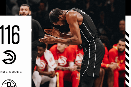 NBA：杜兰特34+5 欧文33+11 特雷-杨33+9 篮网力克老鹰