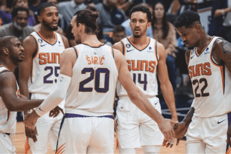 太阳近6战5负，唯一赢的是马刺