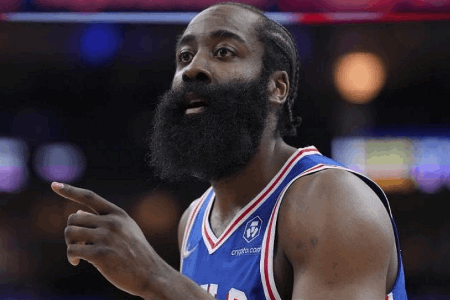 21分15助5断！哈登是联盟近8年唯一能砍至少20分15助5断的球员