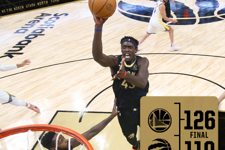 NBA-普尔43+6 西卡27+5+6 勇士送猛龙5连败