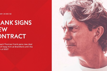 布伦特福德：球队与主帅托马斯-弗兰克续约至2027年