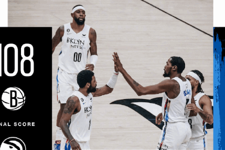 NBA：杜兰特26+16+8 欧文28+8 穆雷24+9+8 篮网力擒老鹰豪取10连胜
