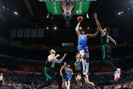 雷霆轰150分 创队史搬迁至俄城后单场得分新高