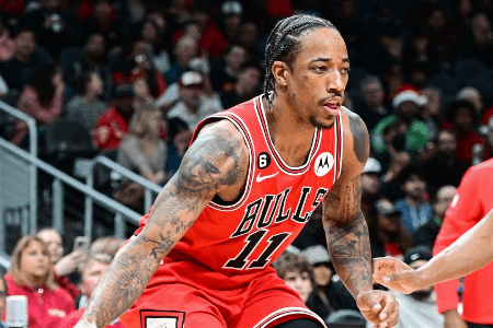 NBA-德罗赞26+6 杨21+13 公牛力克老鹰迎3连胜