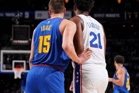 NBA：恩比德47+18+5 哈登17+13 约基奇24+8+9 76人逆转掘金取7连胜