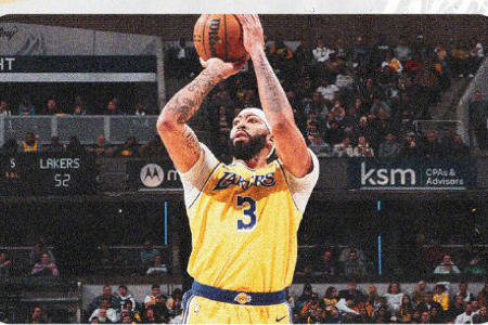 NBA：戴维斯31+13 詹姆斯26+7+7 哈利伯顿26+12 湖人逆转步行者