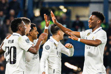 欧冠-皇马2-0切尔西总比分4-0进四强 罗德里戈双响坎特库库失良机