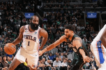 凯尔特人VS76人系列赛赔率：凯尔特人-330更被看好 76人+250