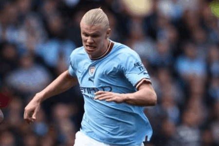 哈兰德单赛季英超已参与42球，距科尔&希勒纪录仅差5球