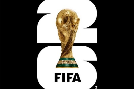 官方公布2026年美加墨世界杯会徽，白色数字26+大力神杯组合而成