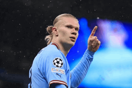 本赛季英超射门-进球转化率榜：哈兰德居首，威尔逊、凯恩列二三