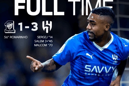 阿拉冠-利雅得新月3-1吉达联合进四强 本泽马失点米林头球建功