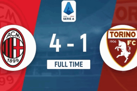 意甲-莱奥两造点+助攻吉鲁点射双响美队建功 米兰4-1都灵两连胜