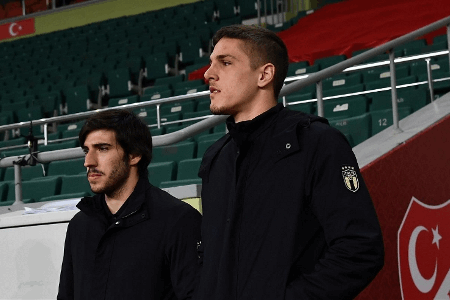 官方：扎尼奥洛、托纳利因涉赌接受检方调查，已离开意大利训练营