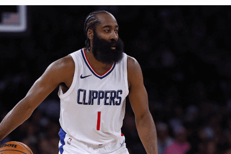 哈登交易后ESPN预测快船22%几率冲出西部 力压掘金最高