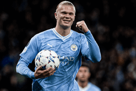 哈兰德谈4-4平切尔西：下次我们得进5球，1分总比零分好