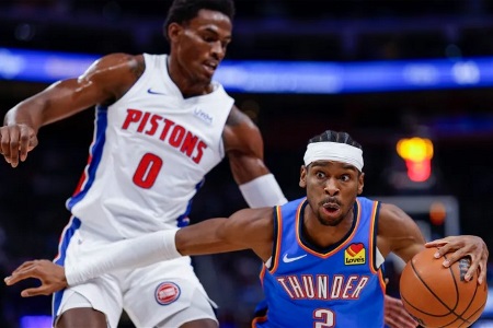 西部第1送温暖！今天雷霆&昨天森林狼分别输东西部倒1活塞&马刺