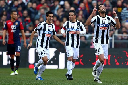 竞彩足球周六011推荐：乌迪内斯VS都灵