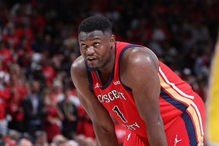 生死战上不！Woj：锡安因腿筋伤势缺席周六对阵国王的附加赛