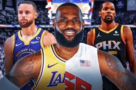 库里将在自由市场&男篮训练营前与老詹讨论加入勇士的可能性