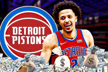 指定新秀条款&5年最高达2.69亿！官方：活塞与康宁汉姆完成续约