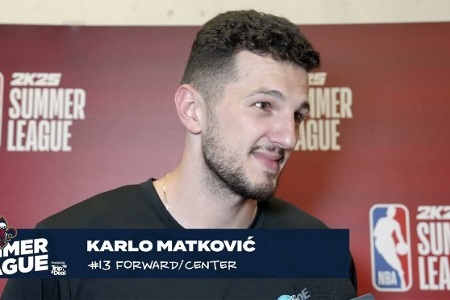 培养内线？peiyangScotto：鹈鹕与22年52号秀马特科维奇签3年565万合同