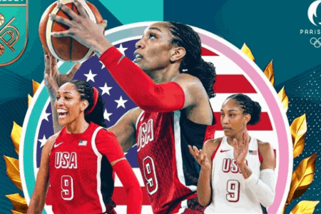 FIBA官方：阿贾-威尔逊荣膺本届奥运会女篮MVP